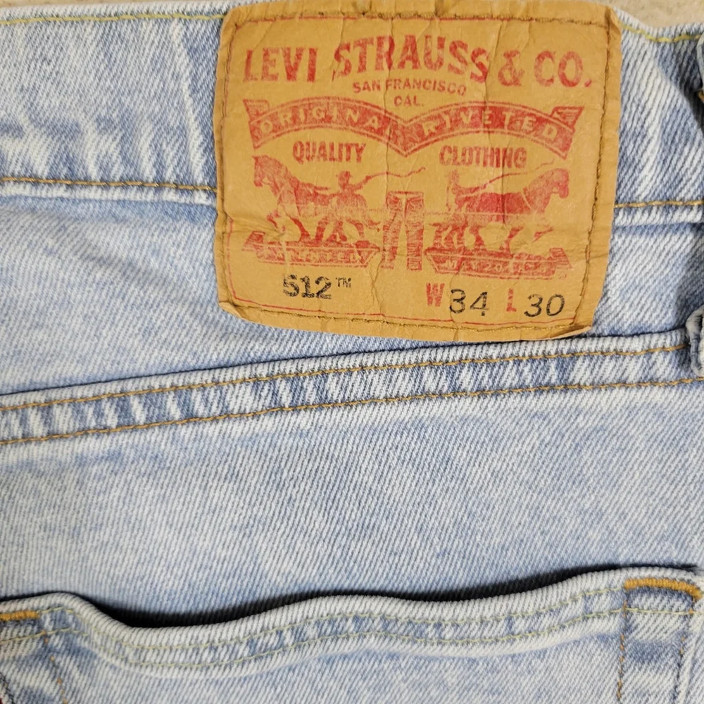 Levi's 502 Slim-Fit Blue Jeans Size 38/32 Men's